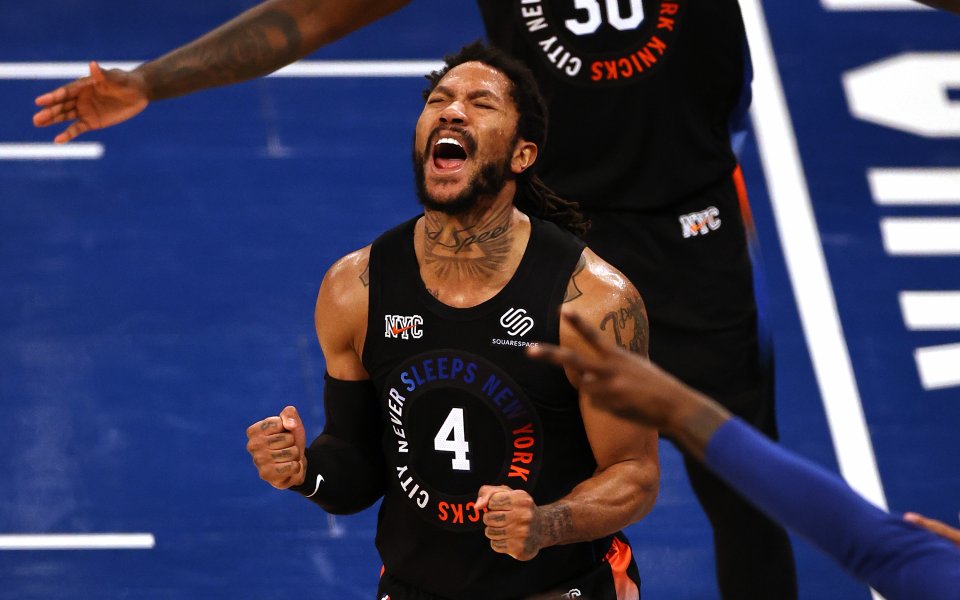 Дерик Роуз реализира 26 точки за победата на Ню Йорк