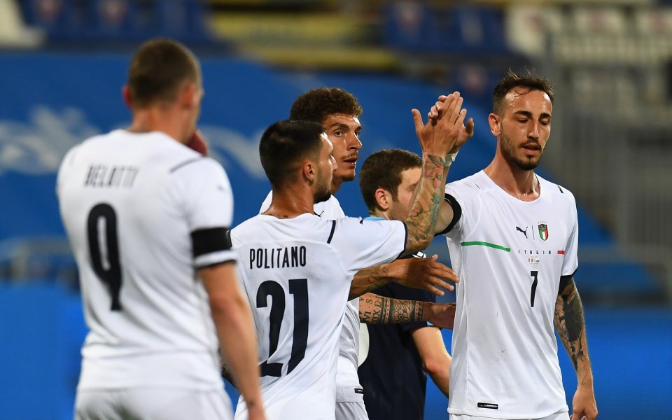Италия разби Сан Марино със 7:0 в първата си контрола