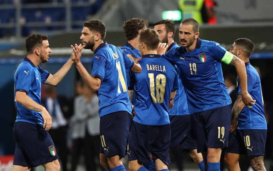 Националите на Италия надвиха Чехия с категоричното 4:0 във втората