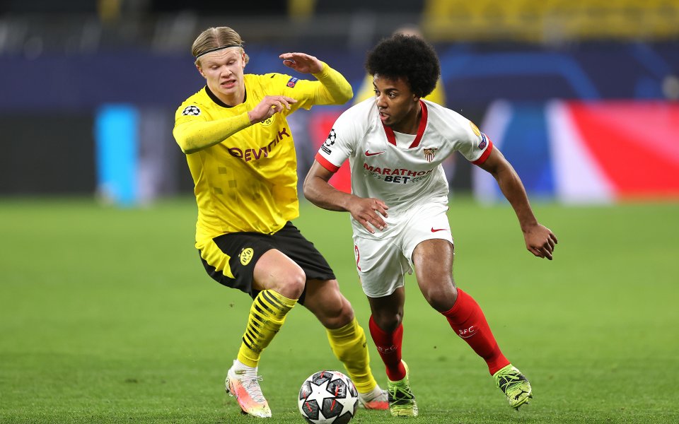 Централният защитник на Севиля Жул Кунде е трансферна цел на