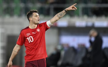 Капитанът на националния отбор на Швейцария по футбол Гранит Джака