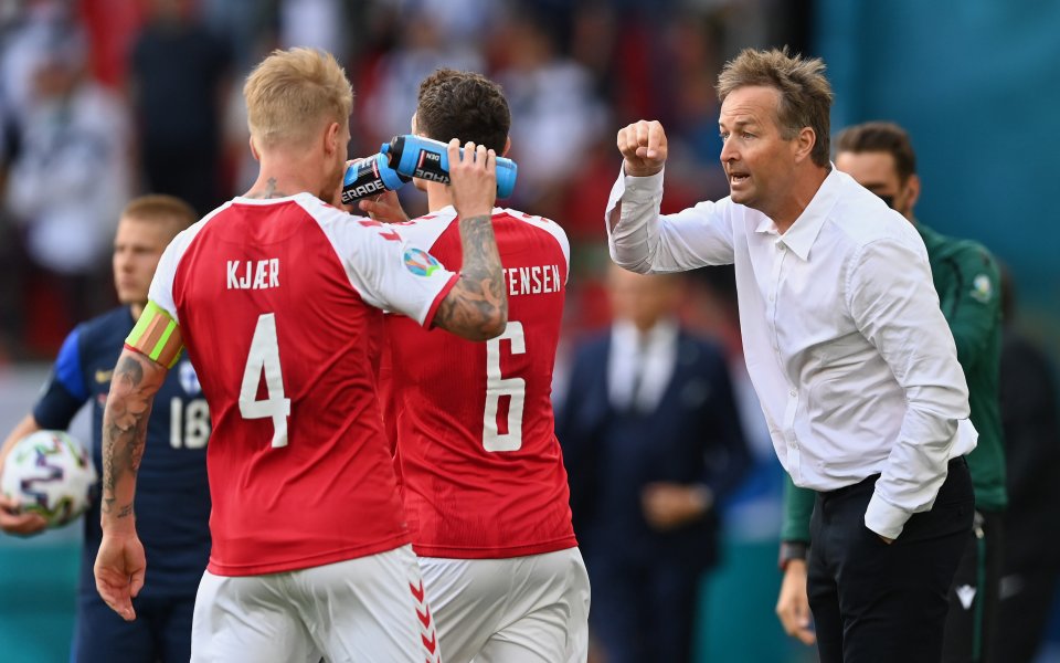 Селекционерът на Дания критикува УЕФА за случая с Ериксен