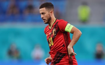 Капитанът на белгийския национален отбор Еден Азар няма гарантирано място