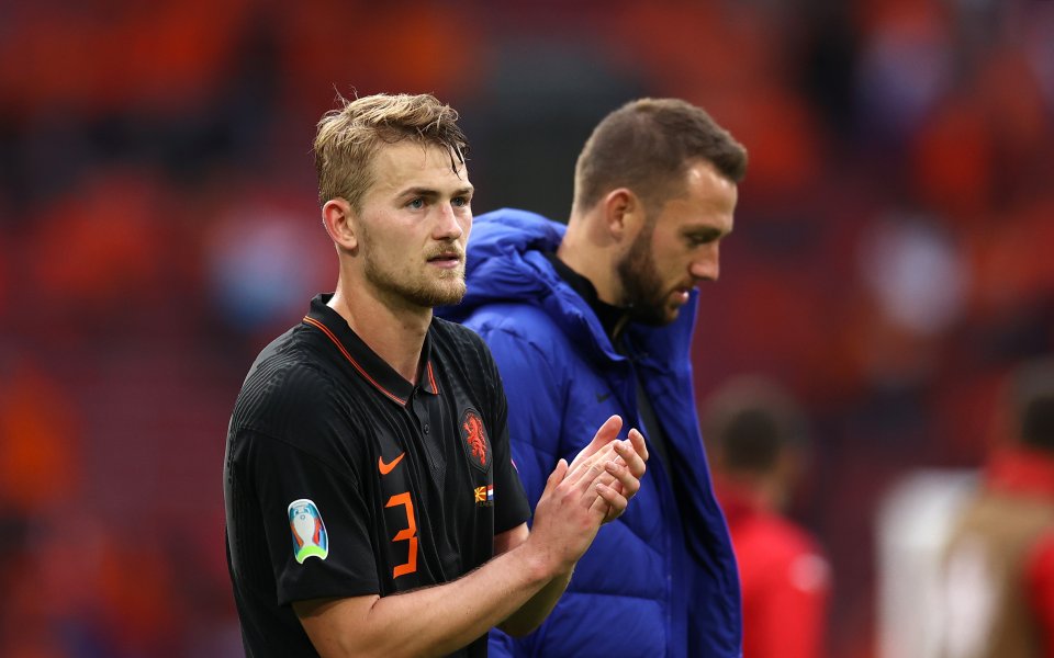 Де Лихт: Италия все още не се е изправила срещу водещите отбори