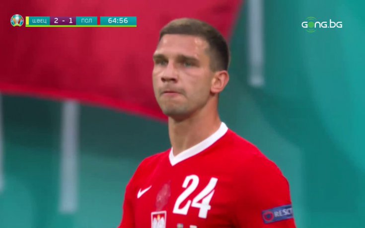 Швиерчок вкара на UEFA EURO 2020, но VAR отмени гола му