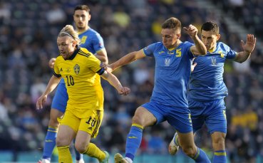 Швеция и Украйна играят при 0 1 в последен 1 8 финал на Гола
