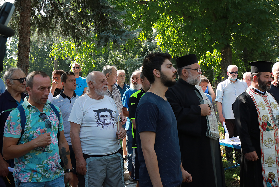 <p>Панихида по повод 50 години от смъртта на две икони на българския футбол - Георги Аспарухов и Никола Котков</p>