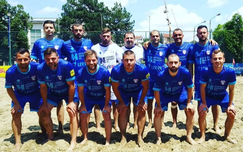 МФК Спартак стартира в Шампионската лига по плажен футбол днес