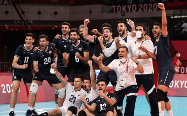 Националният отбор на Иран по волейбол който е воден от