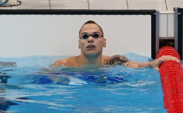 Антъни Иванов отпадна на полуфиналите на 50 метра бътерфлай на
