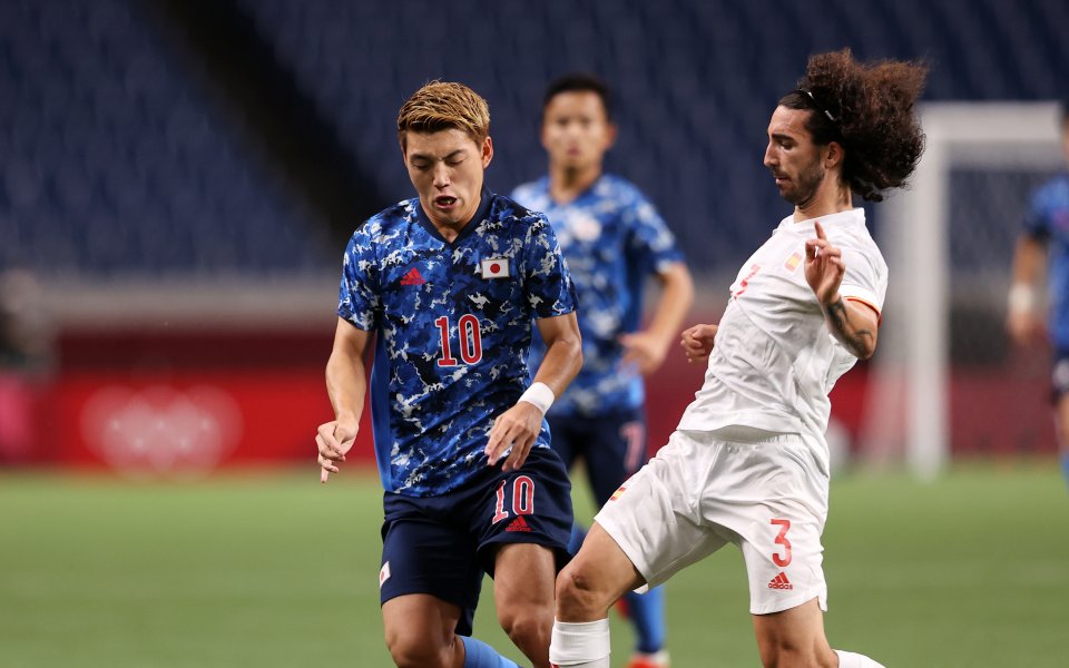 Япония и Испания играят при 0:0 във втори полуфинал от