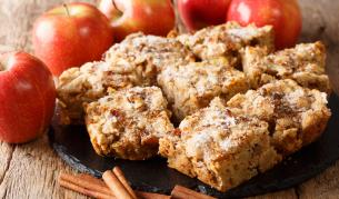 Здравословен кекс с ябълки и малко калории