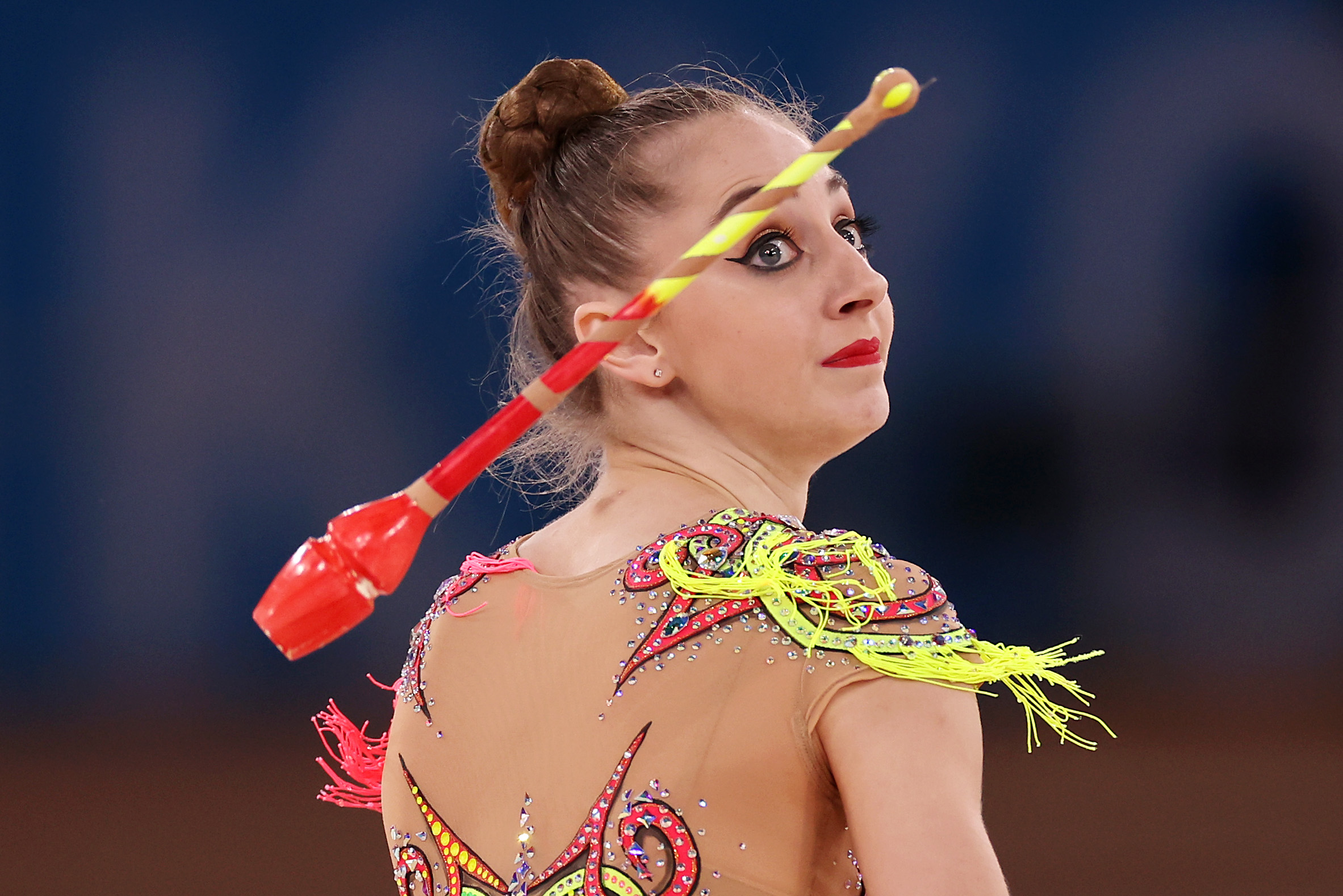 <p>Боряна Калейн записа едно от най-добрите класирания за България в индивидуалната надпревара на турнир по художествена гимнастика на олимпиада.&nbsp;</p>