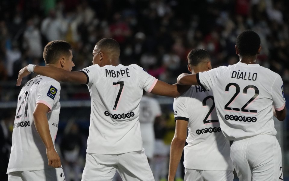 Троа - Пари Сен Жермен 1:2 / Лига 1, 1-и кръг, 07.08.2021 г.