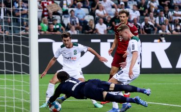 Борусия Мьонхенгладбах и Байерн Мюнхен направиха 1 1 в откриващия мач
