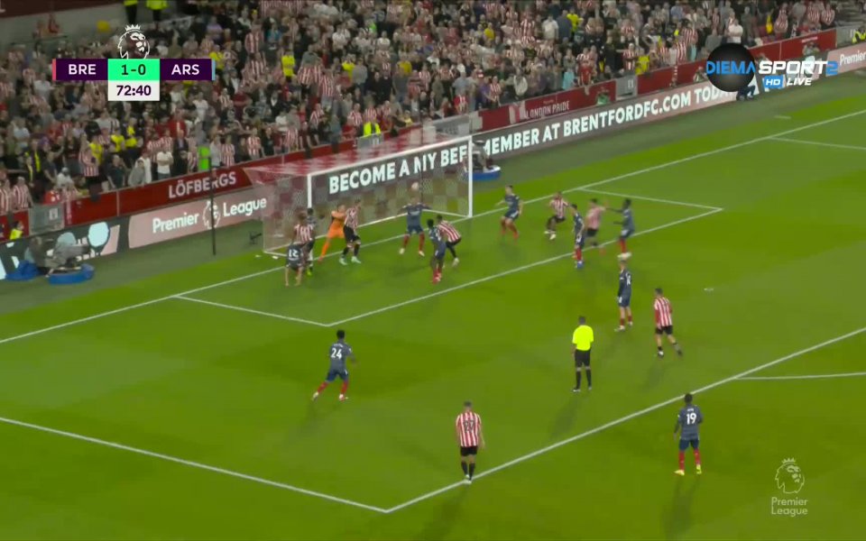Брентфорд - Арсенал 2:0 /репортаж/