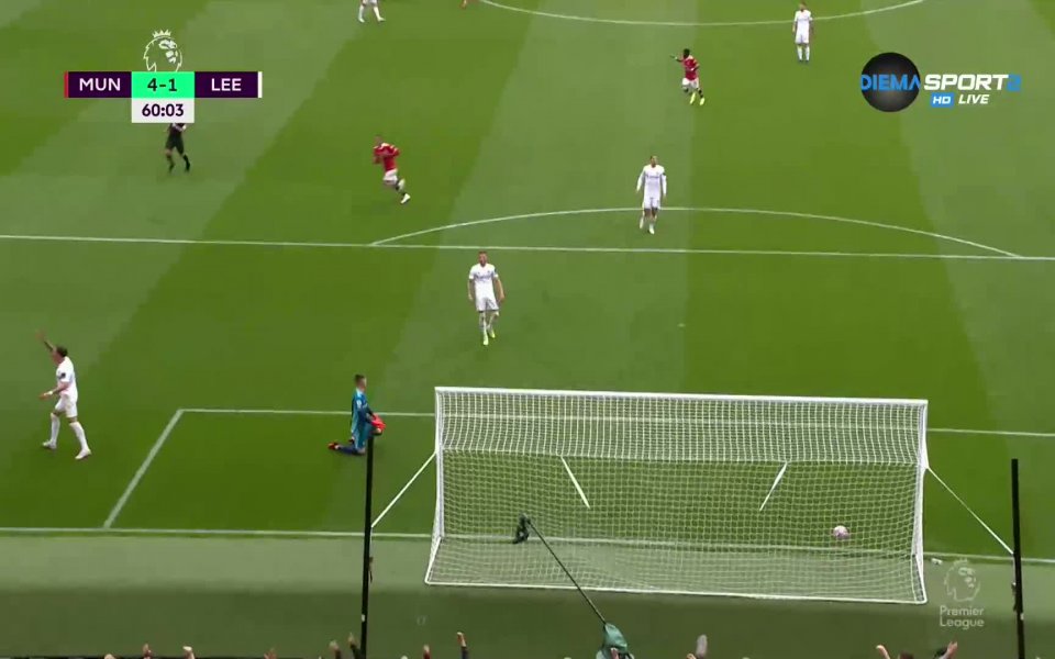 Юнайтед обаче не спря дотук. След точно час игра Бруно