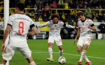 Отборите на Борусия Дортмунд и Байерн играят при резултат