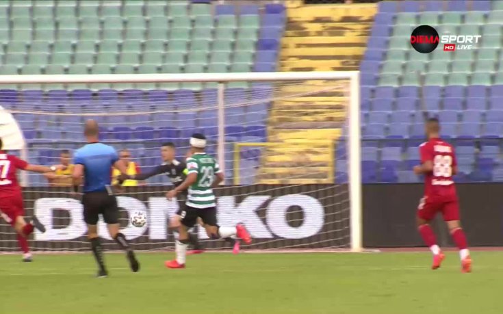 Леандро Андраде порази рано-рано вратата на ЦСКА 1948