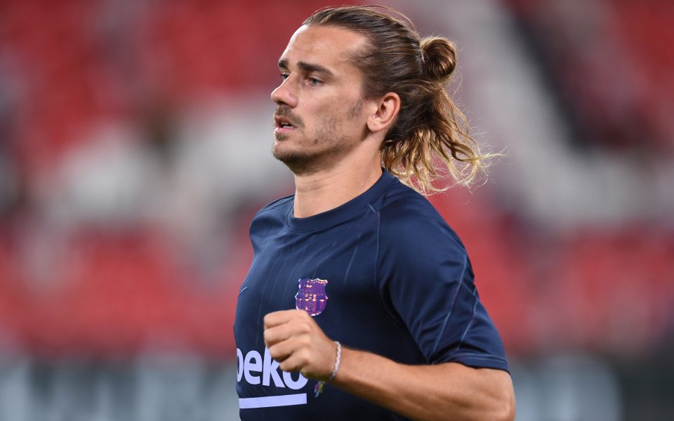 Звездата на Барселона Антоан Гризман все още е склонен да