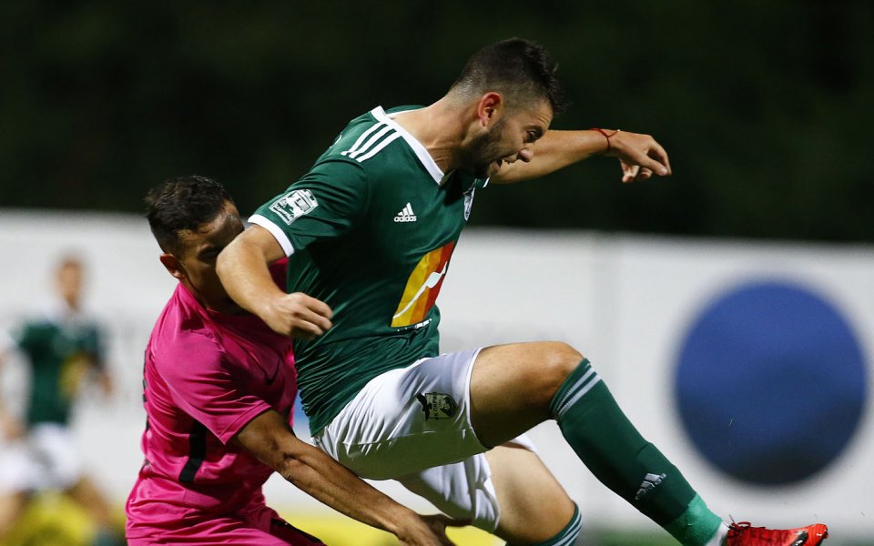 Нападателят на Пирин Станислав Костов, който бе избран за Играч