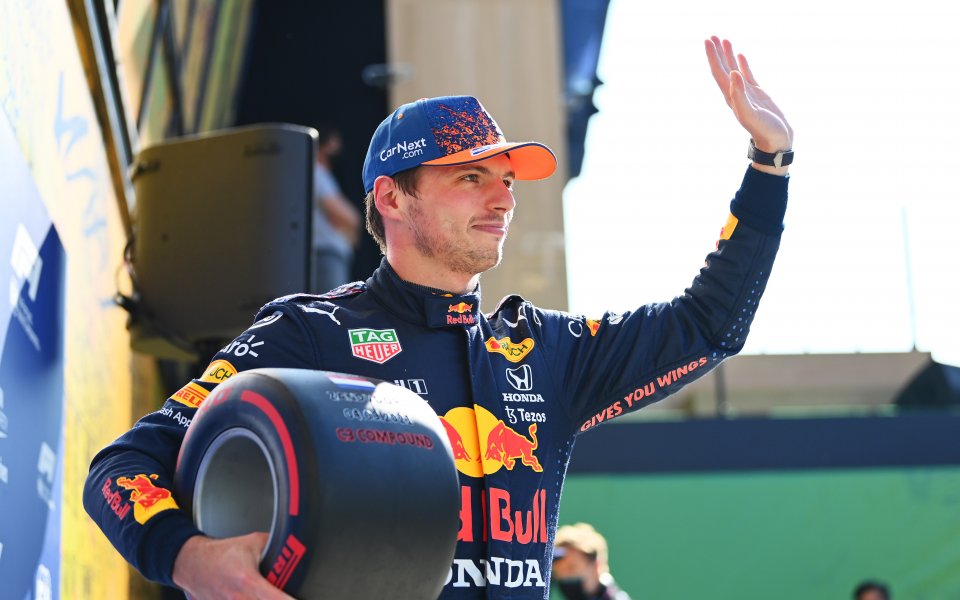 Макс Верстапен с Ред Бул ще стартира от първа позиция