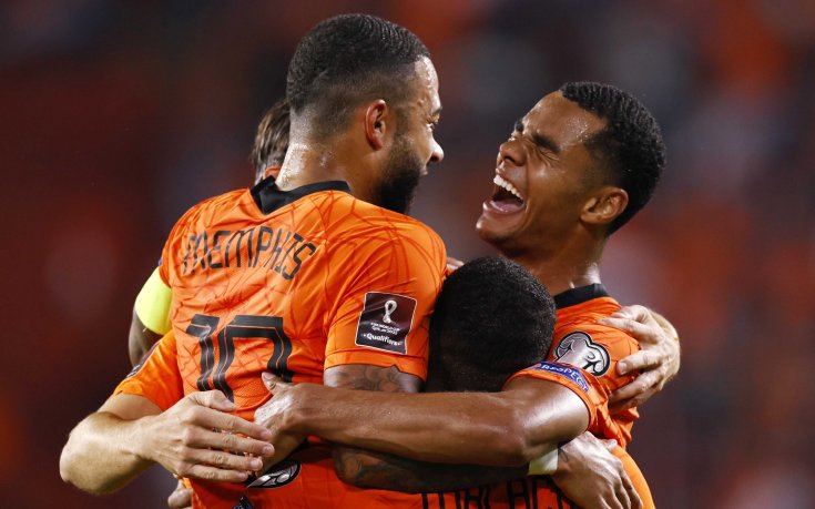 Нидерландия се върна към победния път след успех над Черна гора