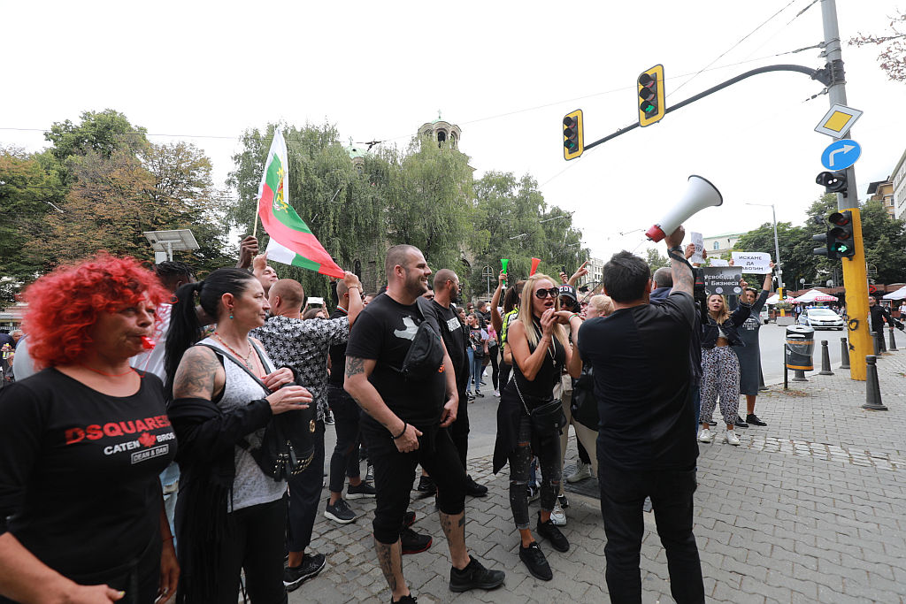 Национален протест срещу COVID мерките и блокада в центъра на София