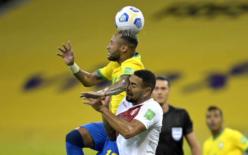 Бразилия продължи победния си ход в световните квалификации в зона