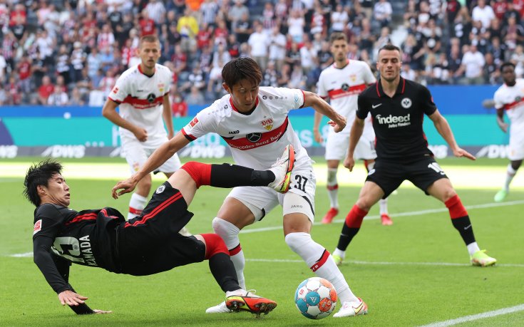 Щутгарт измъкна точка срещу Айнтрахт Франкфурт