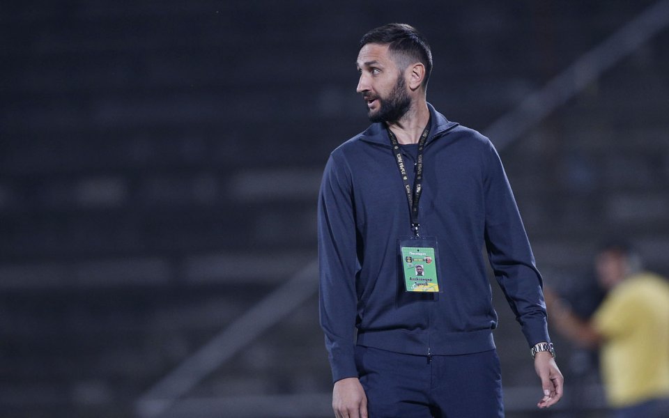 Треньорът на Локомотив Пловдив Александър Тунчев говори