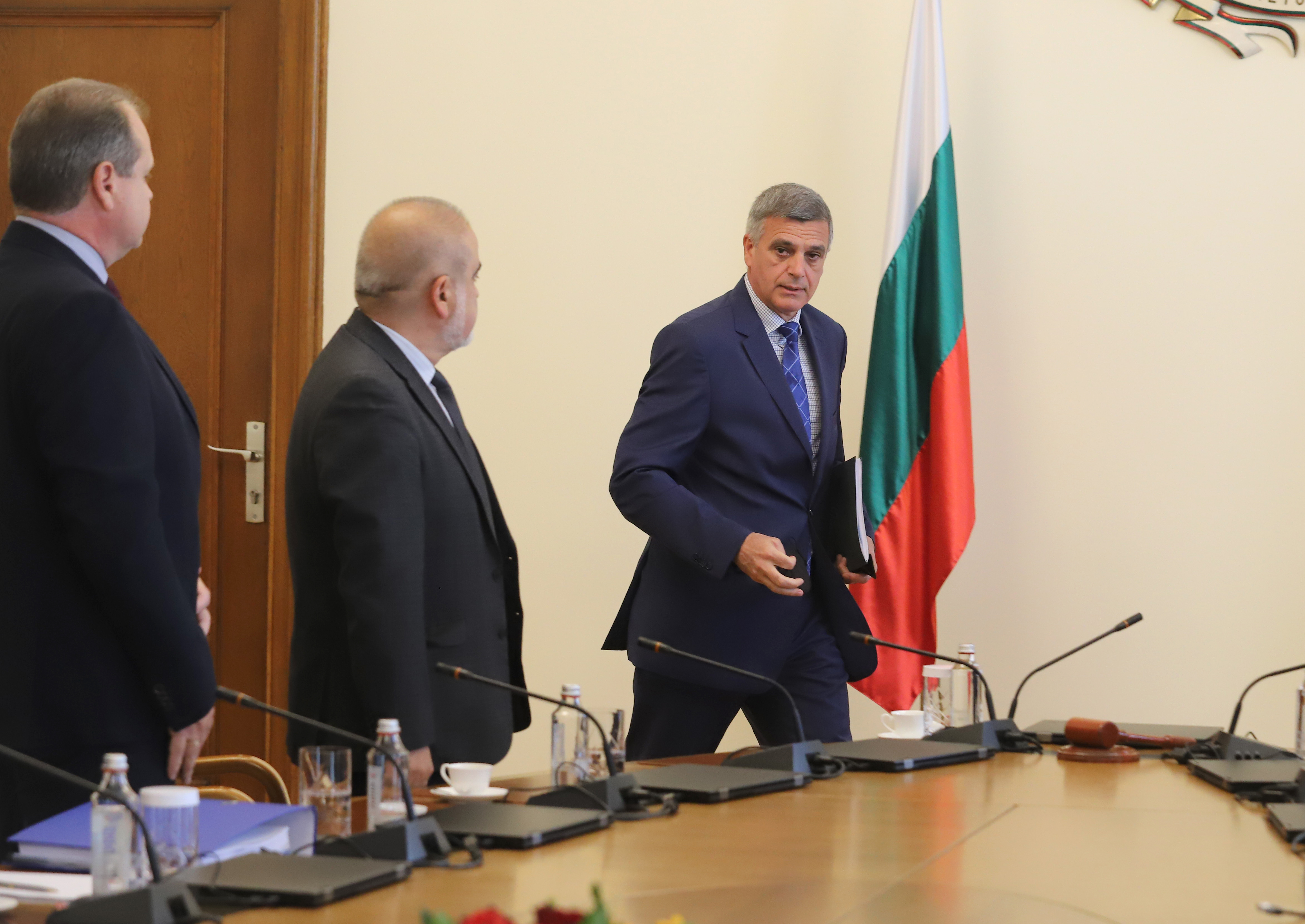 Пътни строители на среща с министрите от кабинета "Янев 2"