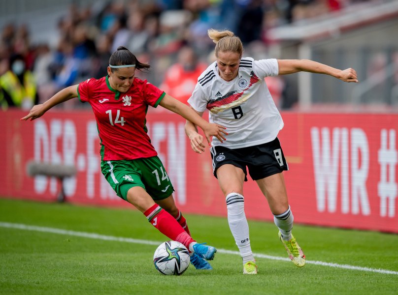 Германия България футбол жени СК1