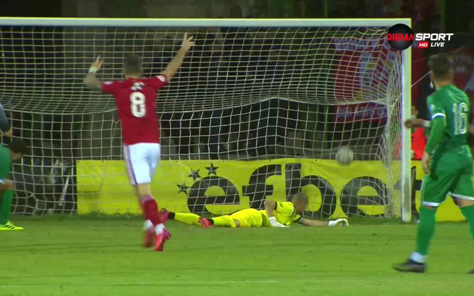 Йомов отбеляза второто си попадение в мача