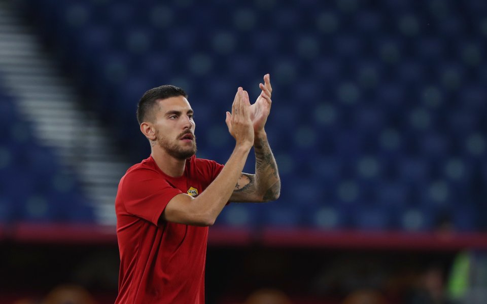 Рома ще обжалва червения картон на атакуващия халф Лоренцо Пелегрини.