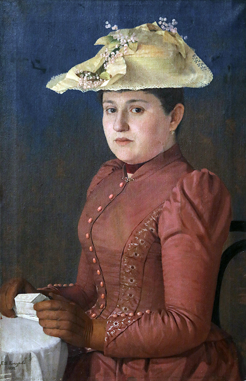 <p>Петко Димитров Клисуров (1865-1933) Жена ми 1892 г.</p>