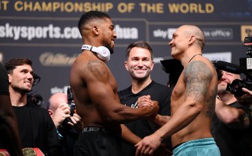 Антъни Джошуа и Олександър Усик излизат в Перфектна буря за три