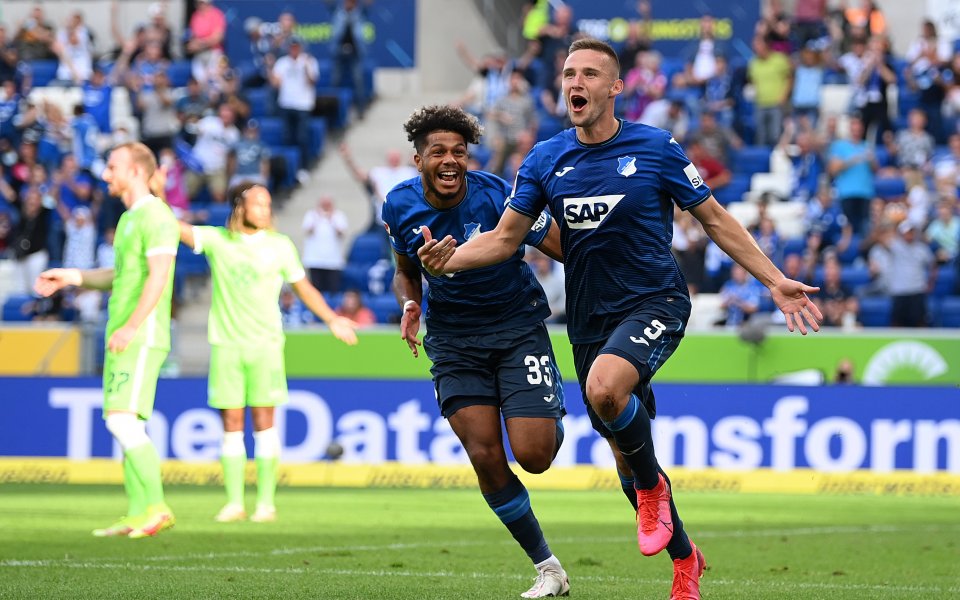 Хофенхайм надигра Волфсбург с 3:1 у дома в двубой от