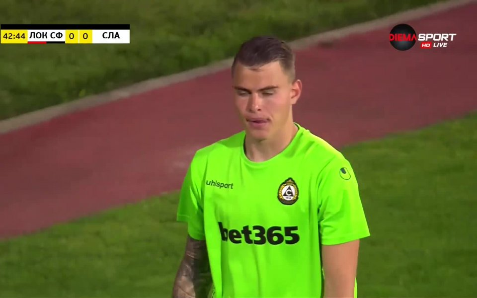 Локо Сф - Славия 0:0 /първо полувреме/