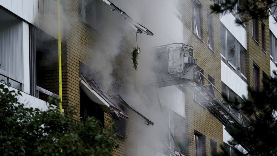 <p>Експлозия в жилищна сграда в Швеция</p>
