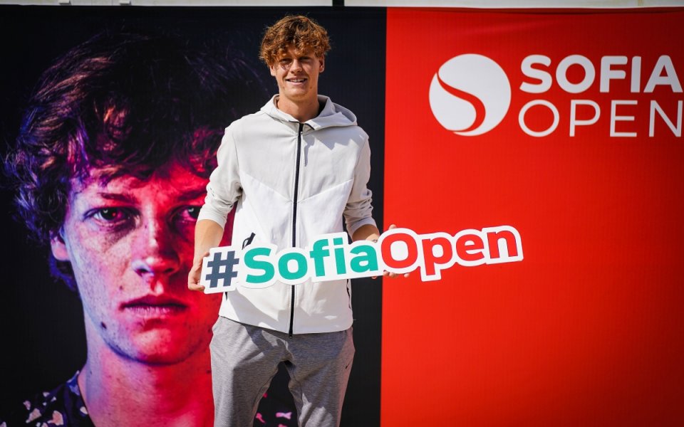 Шампионът от Sofia Open 2020 Яник Синер се завърна. 20-годишният