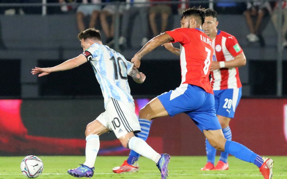 Парагвай и Аржентина не се победиха в световна квалификация от