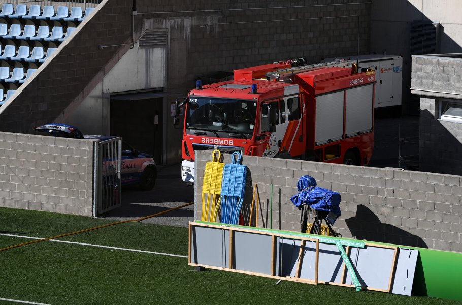 Националният стадион в Андора се запали преди Англия1