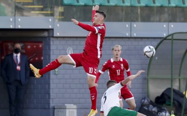 Нападателят на Литва Фьодор Черних вкара два гола във вратата