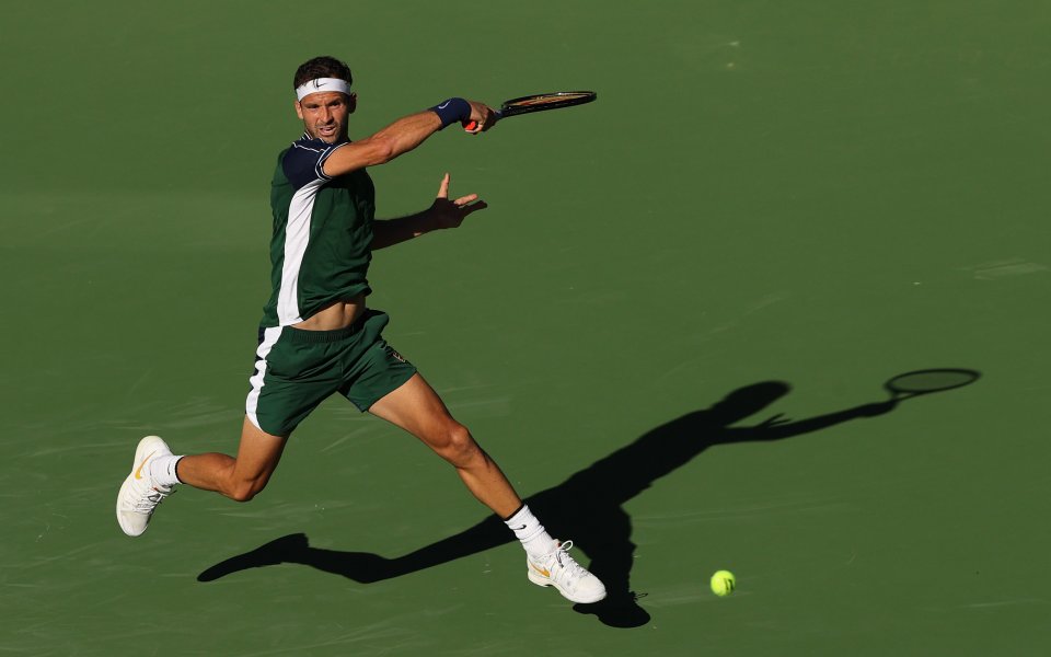 Най-добрият ни тенисист Григор Димитров остана доволен от себе си