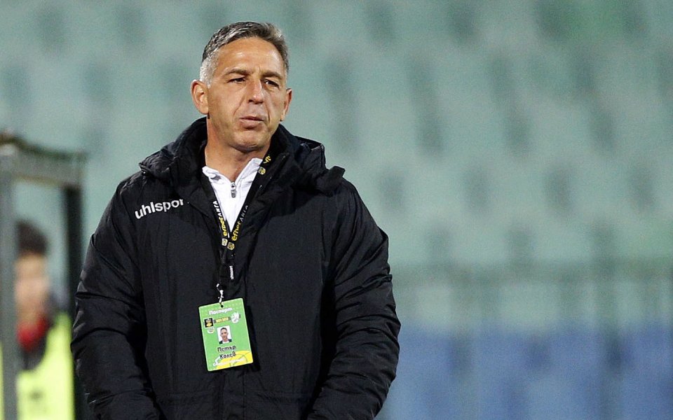 Наставникът на Берое - Петър Колев, коментира загубата с 0:1