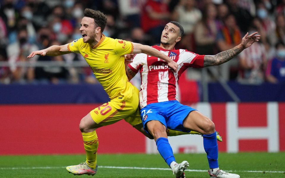 Ливърпул посреща Атлетико Мадрид в мач от група В на