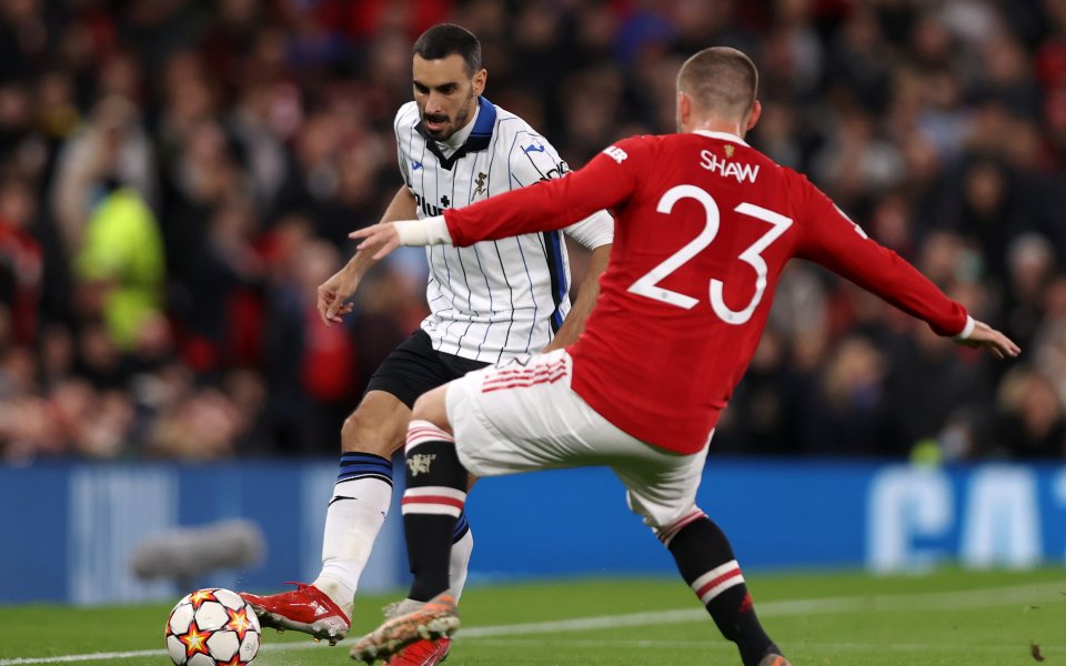 Манчестър Юнайтед и Атапанта при резултат 1:2 в мач от