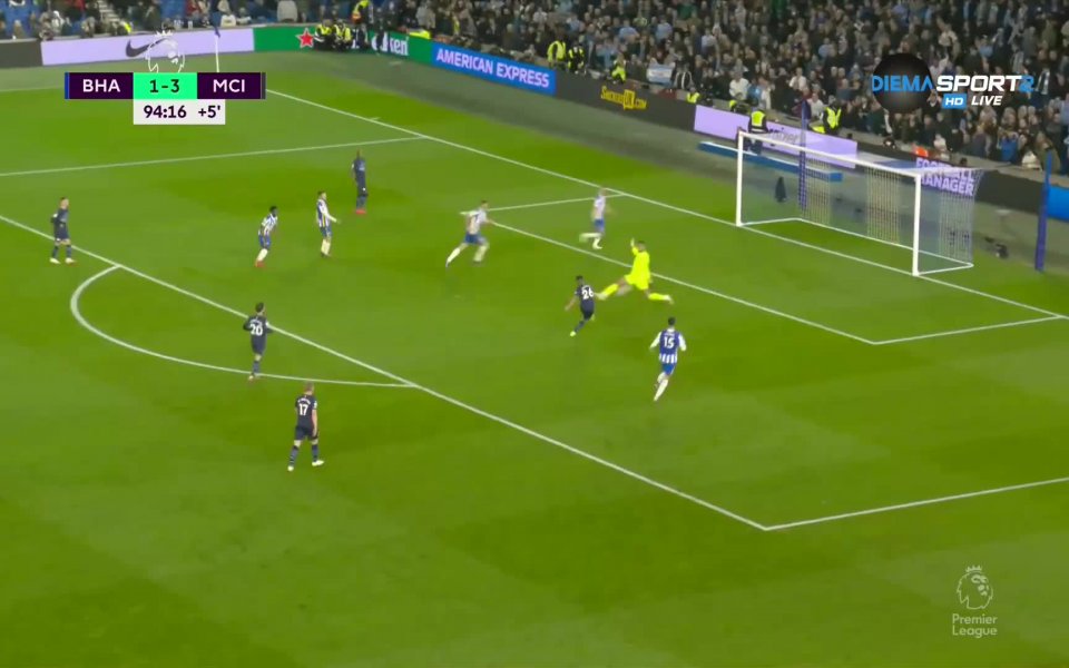 Брайтън - Ман Сити 1:4 /репортаж/