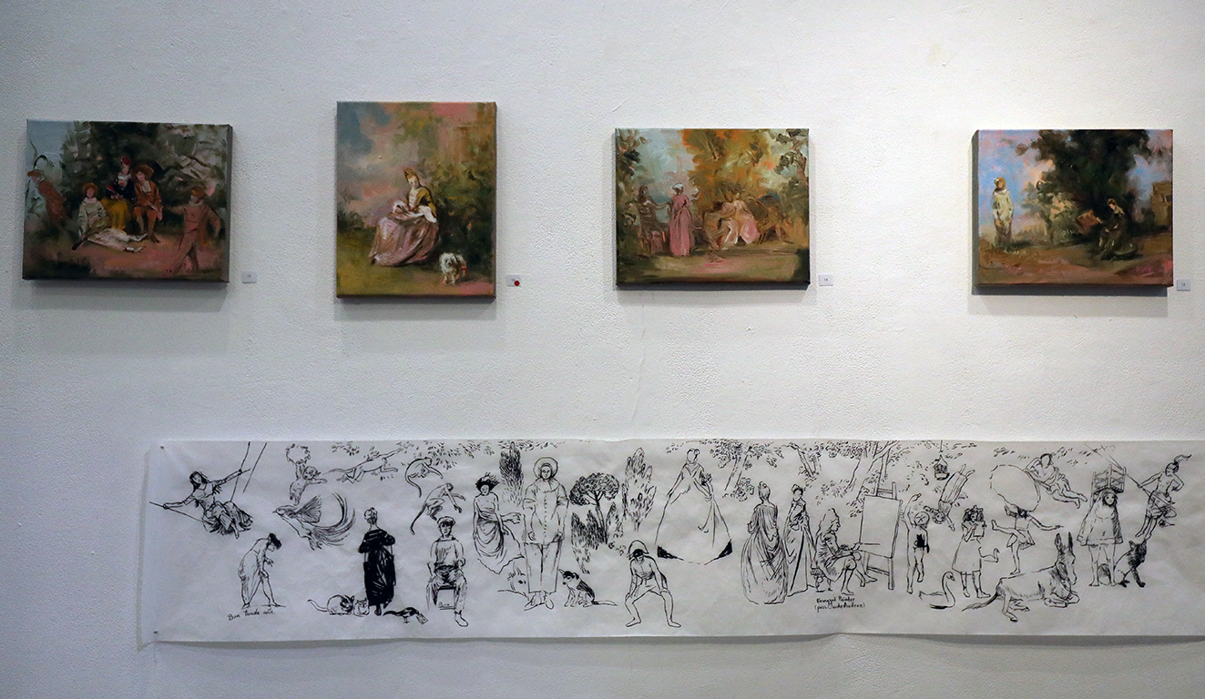 <p>Освен счетоводство, нейната задача в този магазин е била, два пъти в годината да пътува за Париж, да скицира най-новите модели дамска мода и след това, в Мадрид, да ги даде да се адаптират и ушият за магазина.</p>